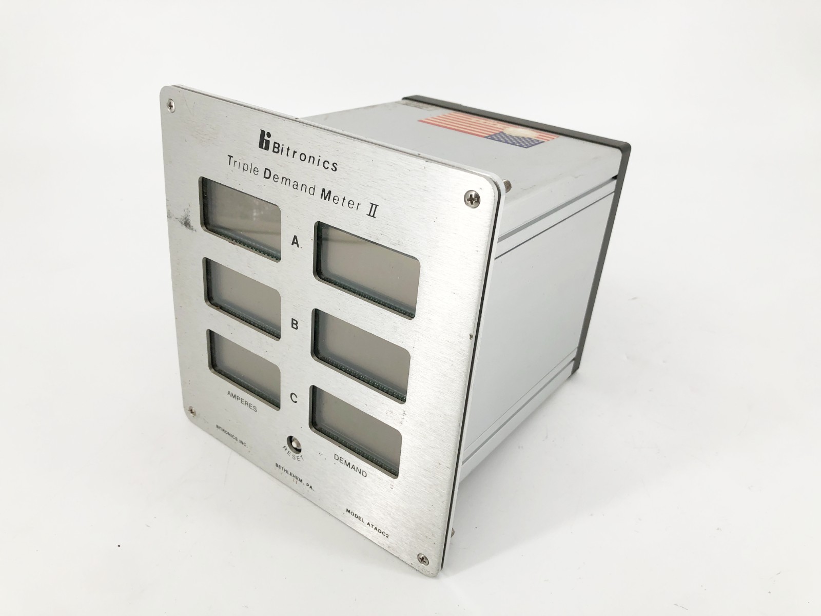 Bitronics ATADC2 Triple Demand Meter II Ratio 1200:5 120VAC