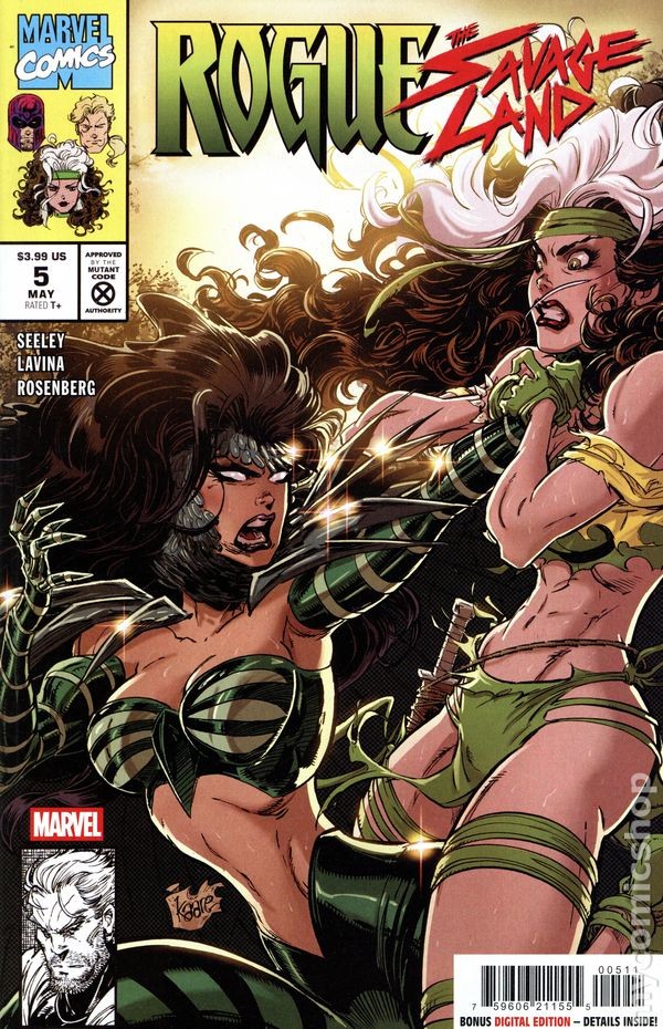 Rogue The Savage Land #5A VF 2025 Stock Image