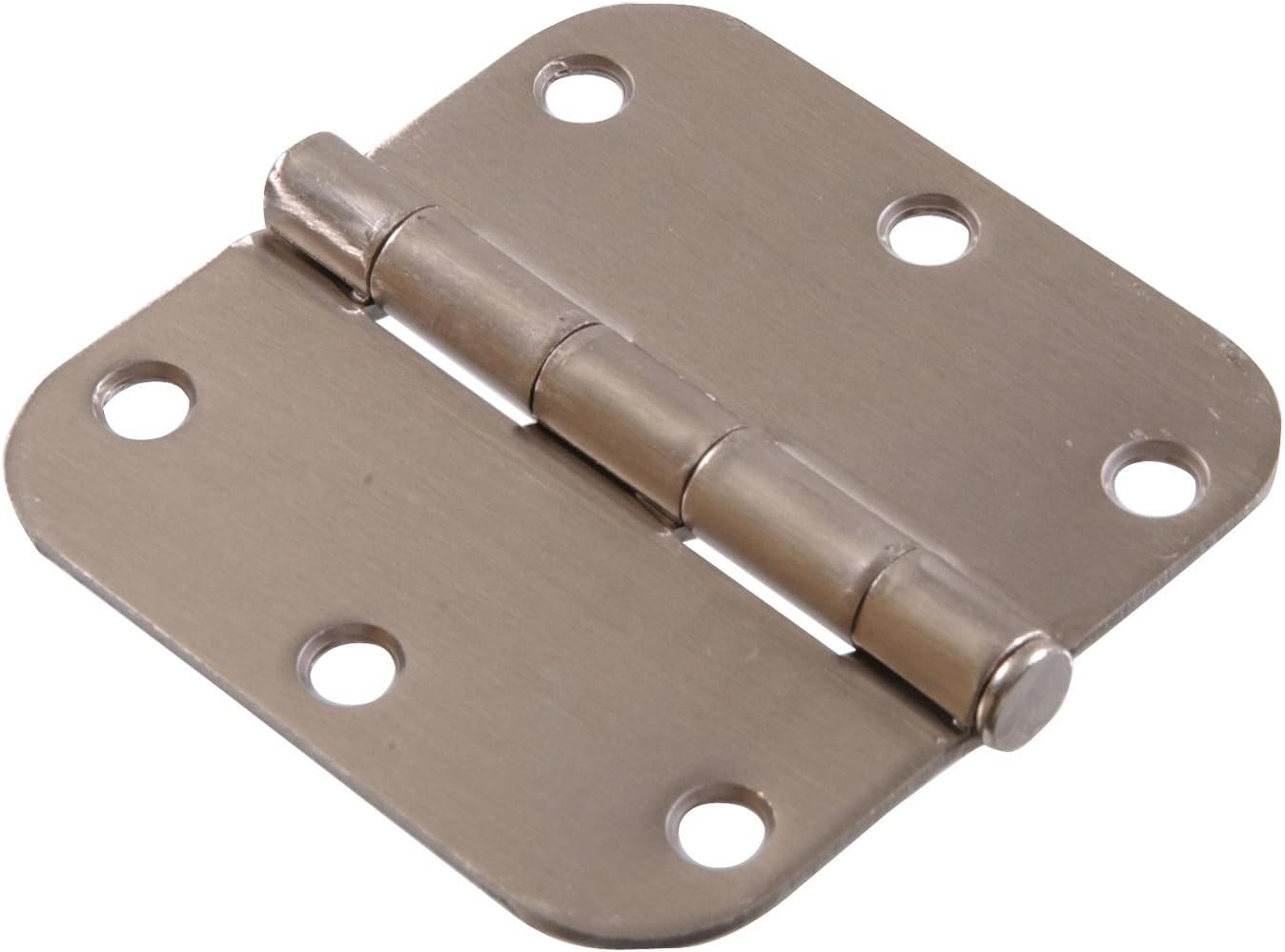 Hillman 852600 3-1/2" Residential Door Hinge - 5/8" Round Corner
