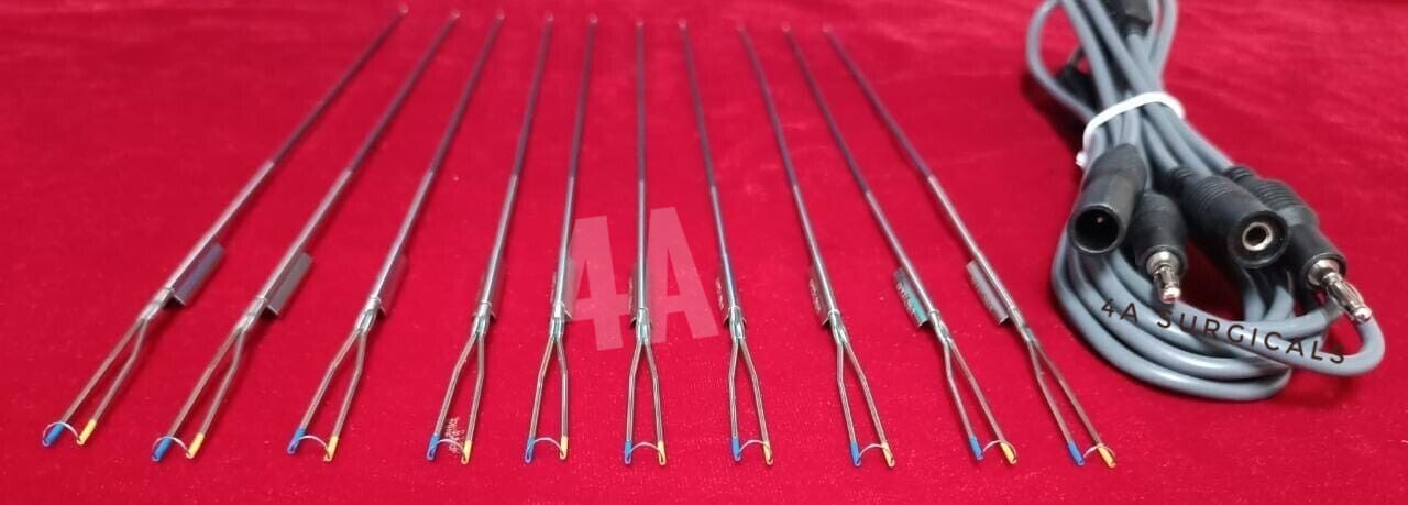 4A BIPOLAR CUTTING LOOP SINGLE STEM 10PCS + BIPOLAR TURP SINGLE STEM CABLE 1PC