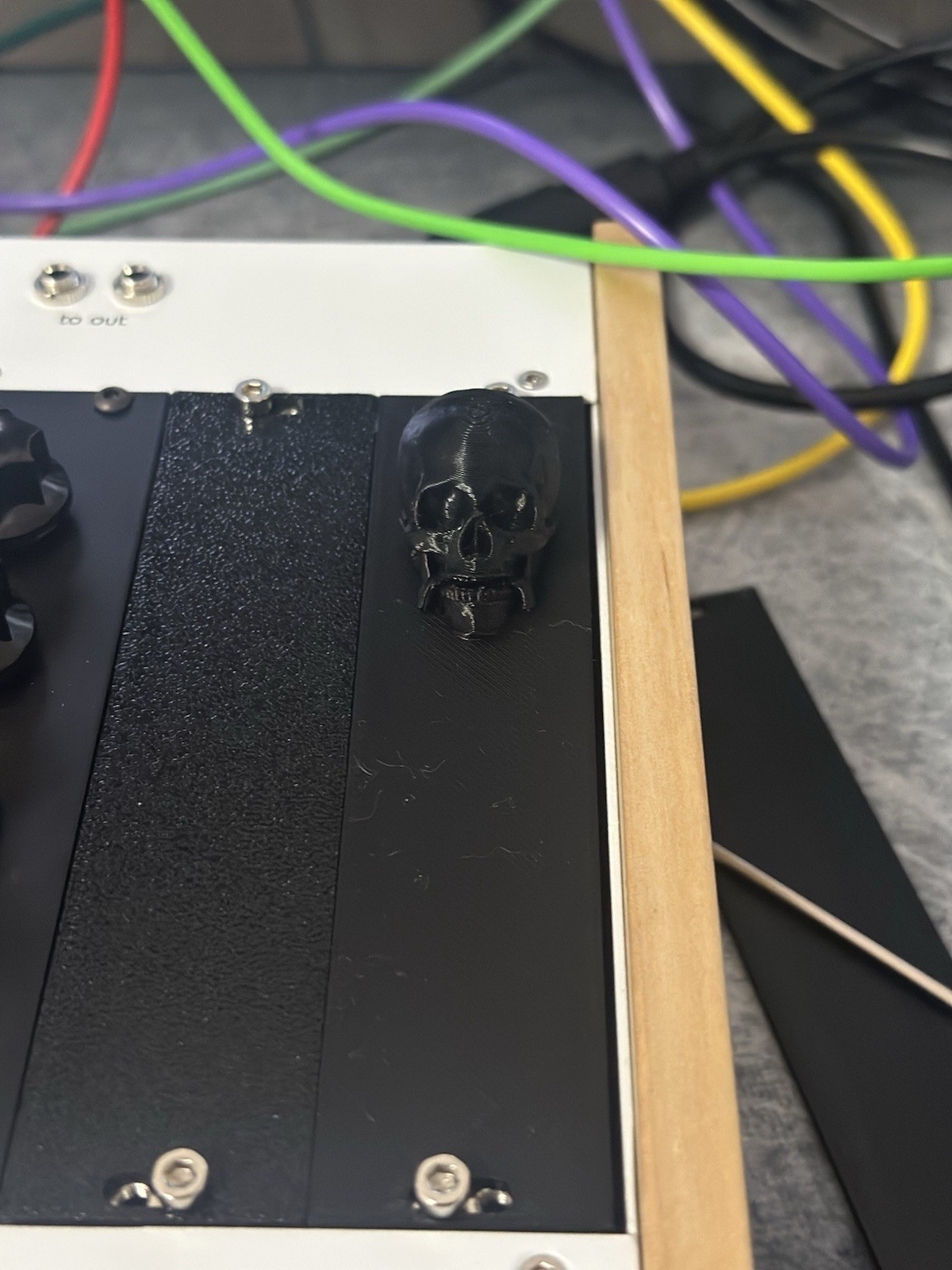 Eurorack Blanks 6hp Module (skull)