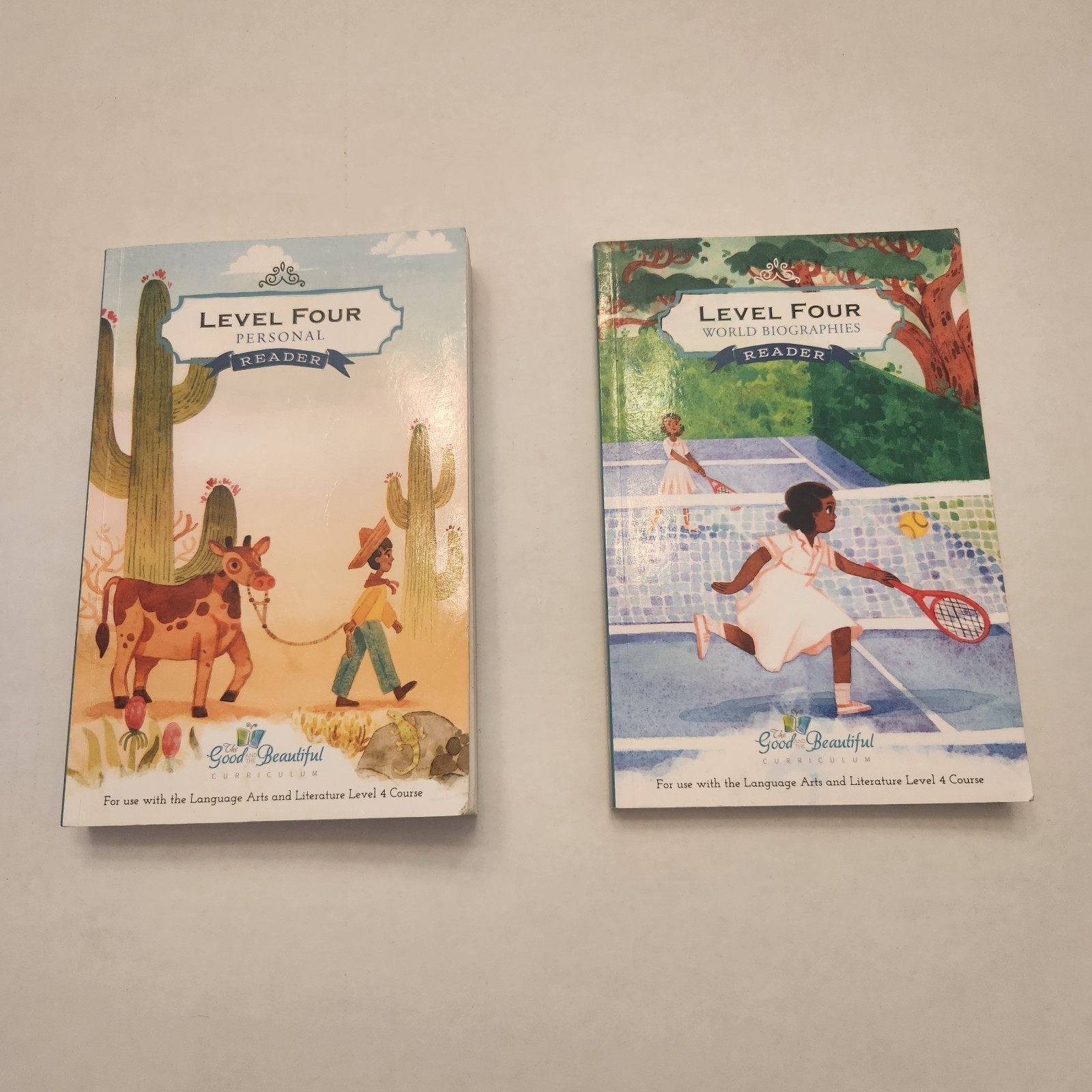 The Good The Beautiful Level 4 Personal Reader Biographies Reader EUC Homeschool