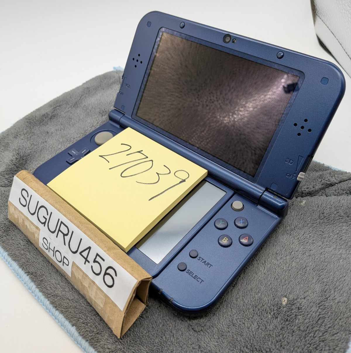 【Excellent5】Nintendo NEW 3DS LL XL Blue Handheld Used Game Console From Japan