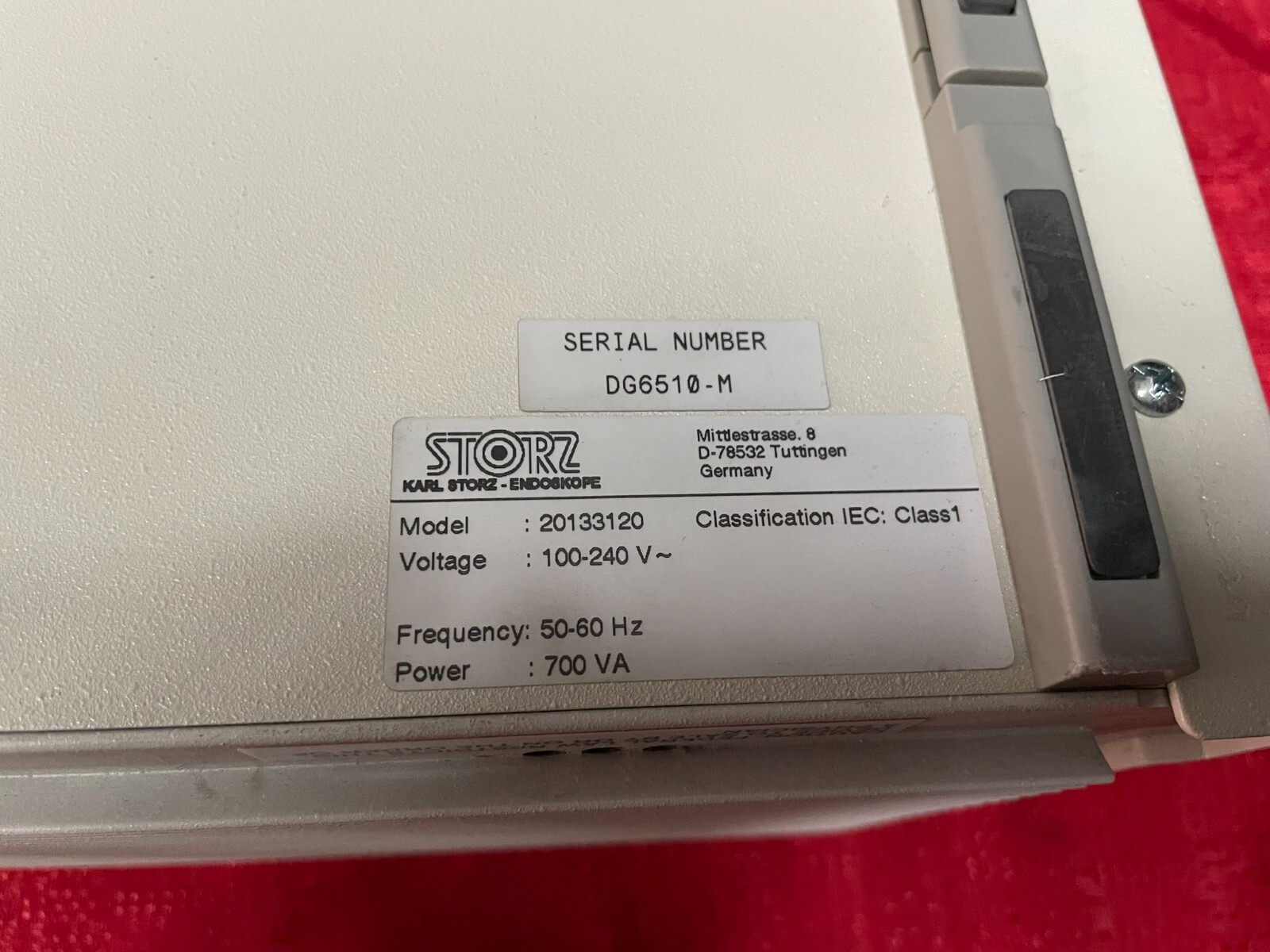 Karl Storz 20133120 SCB Xenon 300 Light Source