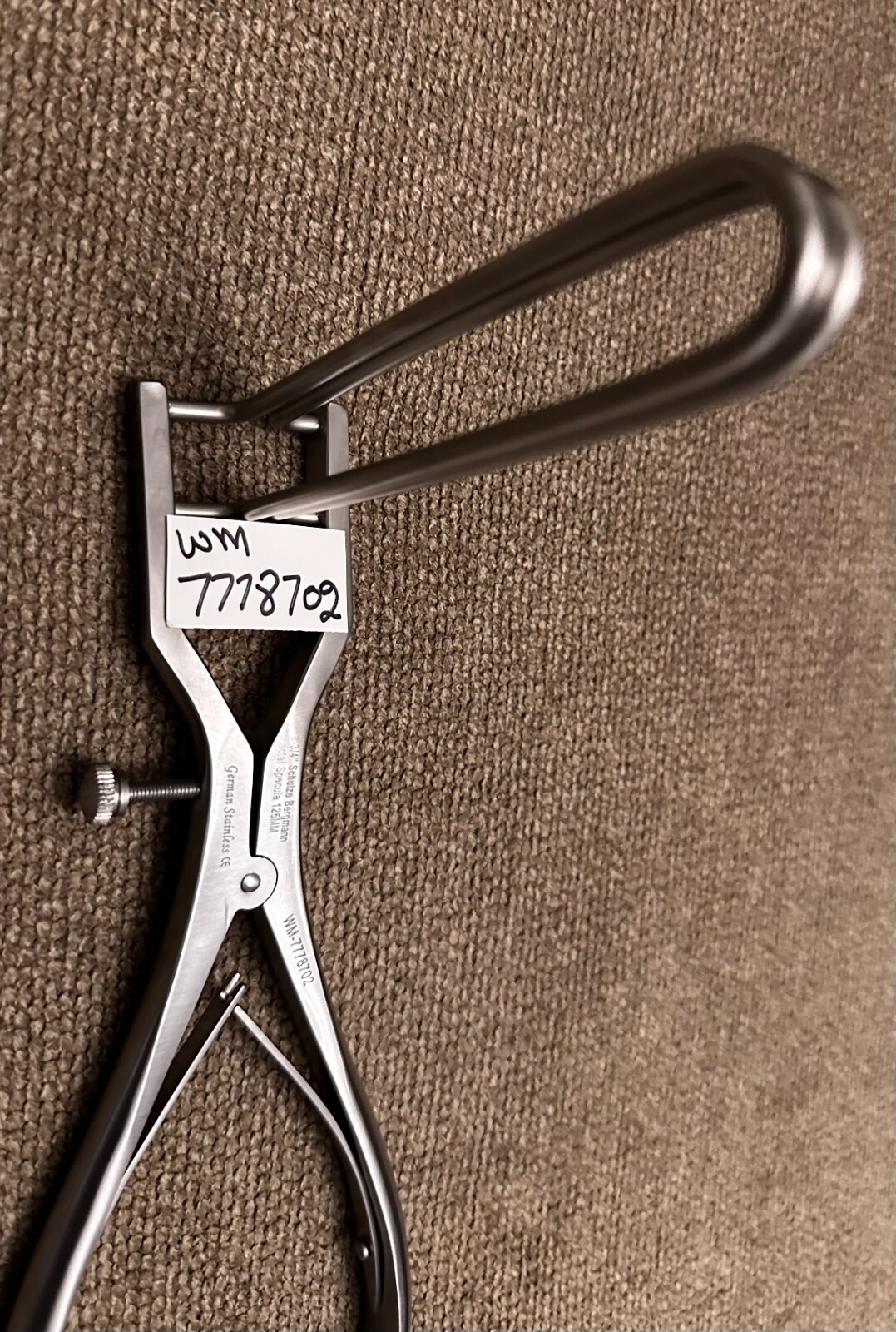 SCHULZE BERGMANN RECTAL SPECTULA 125MM