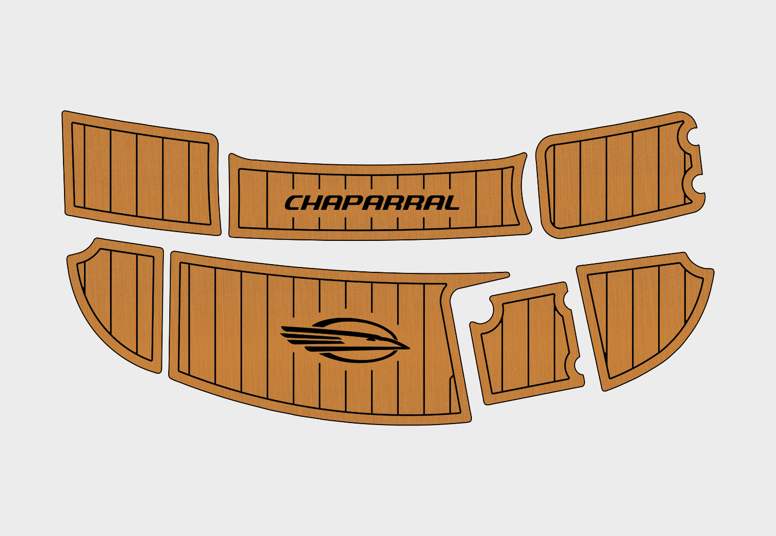 2003-2009 Chaparral 190 SSI Cockpit Swimplatform 1/4"6mm EVA Foam floor