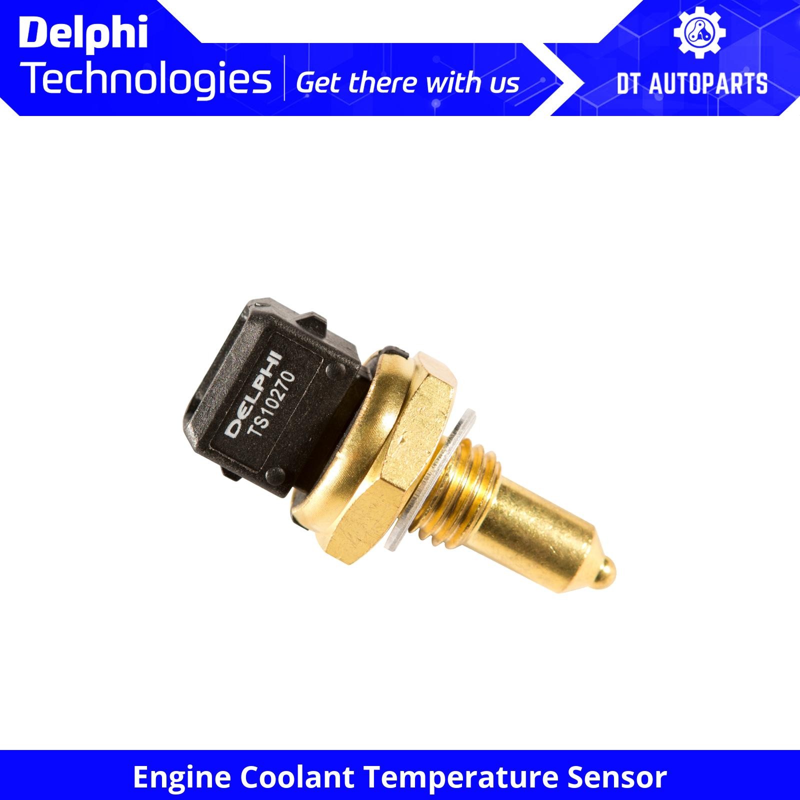 For 2013-2018 BMW 320i - Engine Coolant Temperature Sensor Delphi 2.0L L4