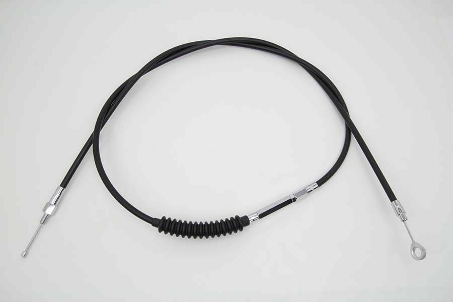 76.69" Black Vinyl Clutch Cable for Harley Davidson by V-Twin