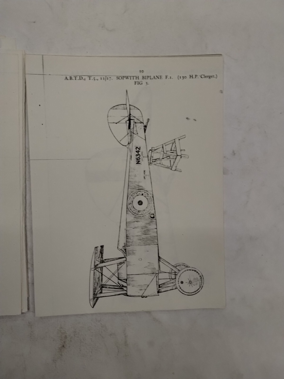 Sopwith Biplane F.I. (130 H.P. Clerget) Rigging Notes-Copy