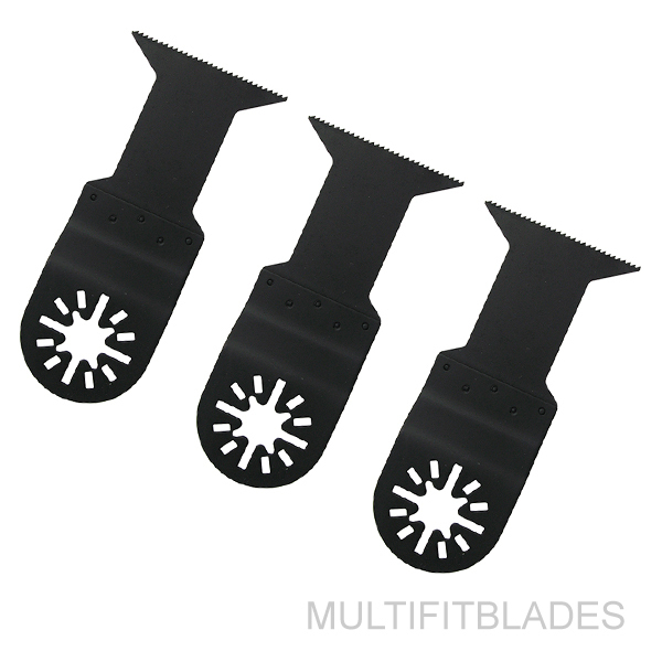 3 x 1-3/4"Wide Bi-Metal Oscillating Saw Blades-for traditional multi-tool models