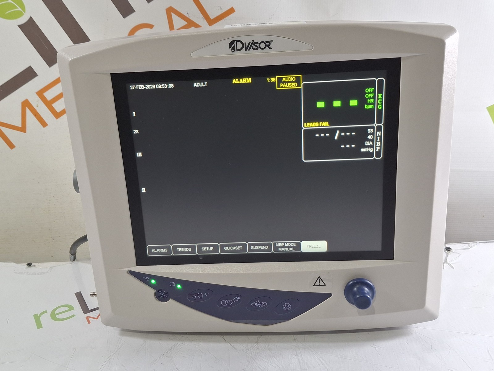 Smiths Medical Surgivet Advisor Vital Signs Monitor