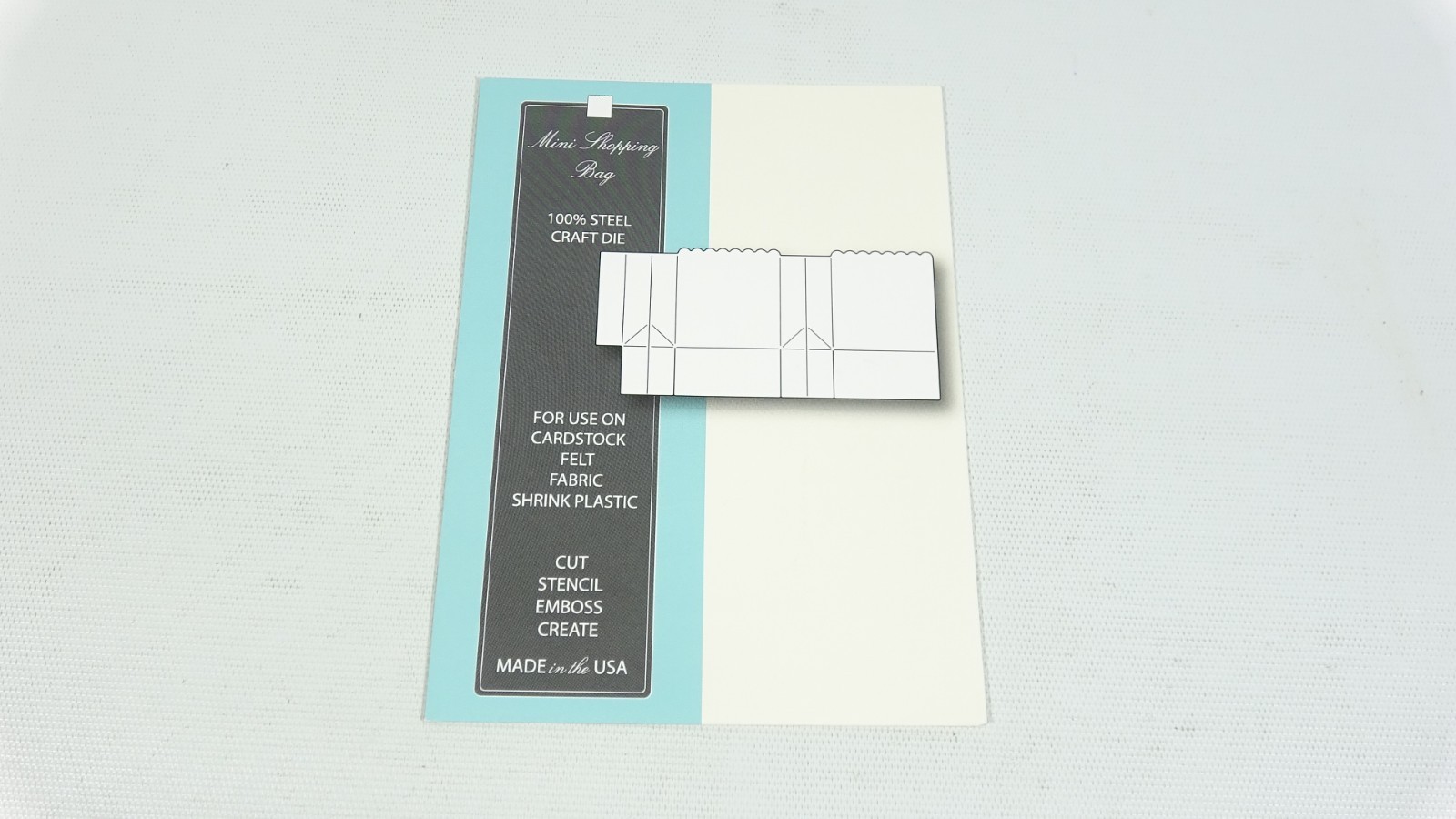 2012 Memory Box Craft Steel Die Mini Shopping Bag 98415