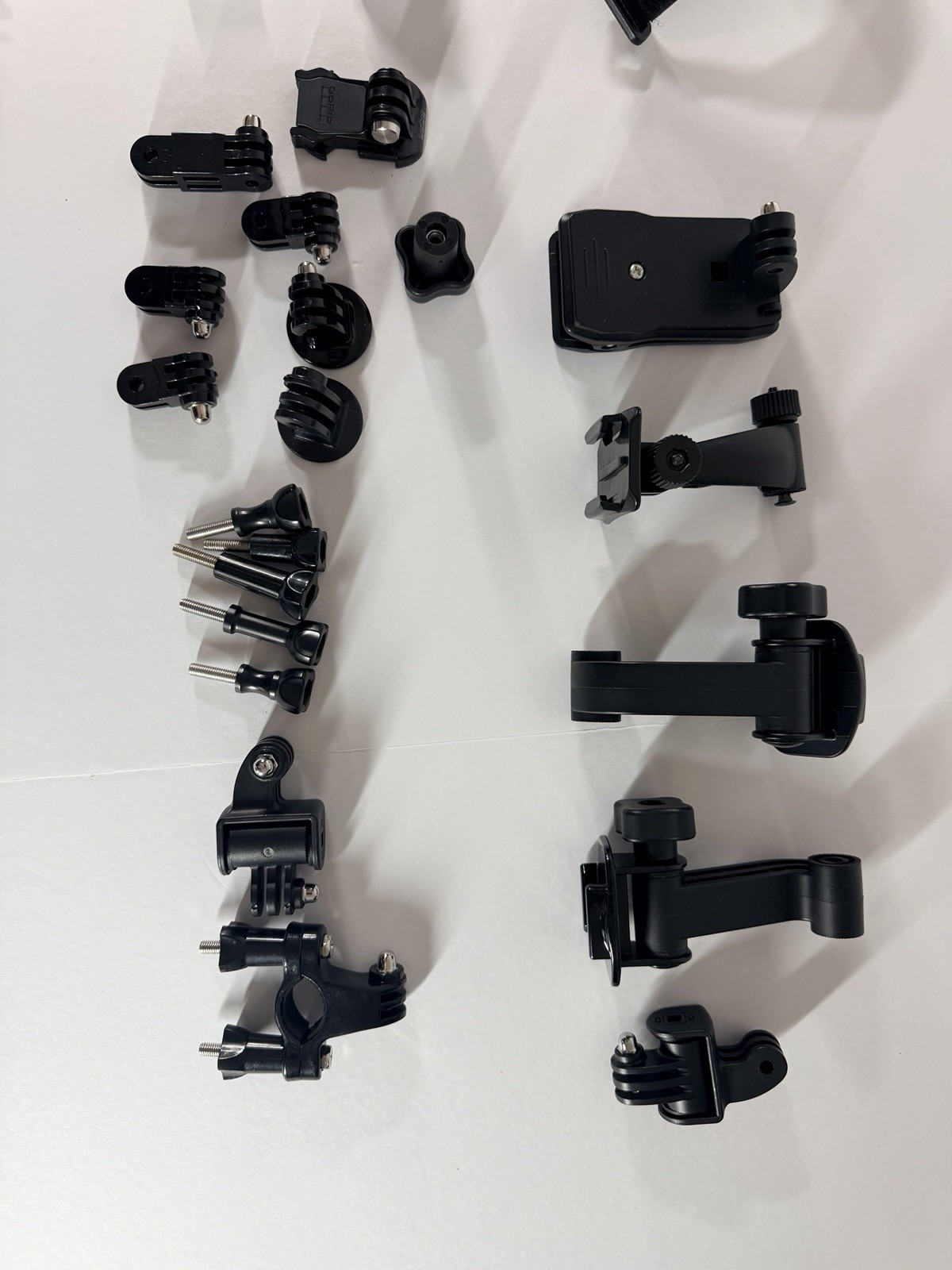 GoPro Black Accessory Bundle Mounts Suction Cup Wrist Strap Pouch