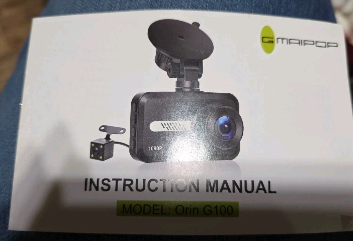 G Maipop Dash Camera... As Pictured ..Just the Camera Only..