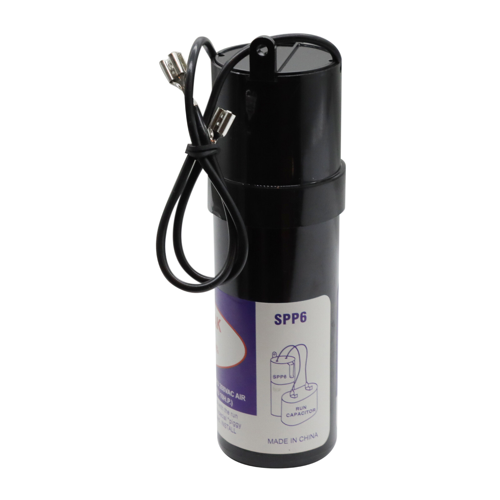 SPP6 SUPER BOOST AC Hard Start Capacitor Kit, 500% Torque Increase