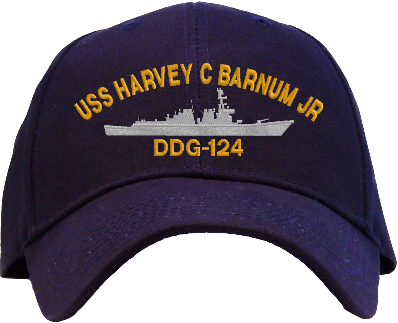 USS Harvey C Barnum Jr DDG-124 Embroidered Baseball Cap 3 Colors Available