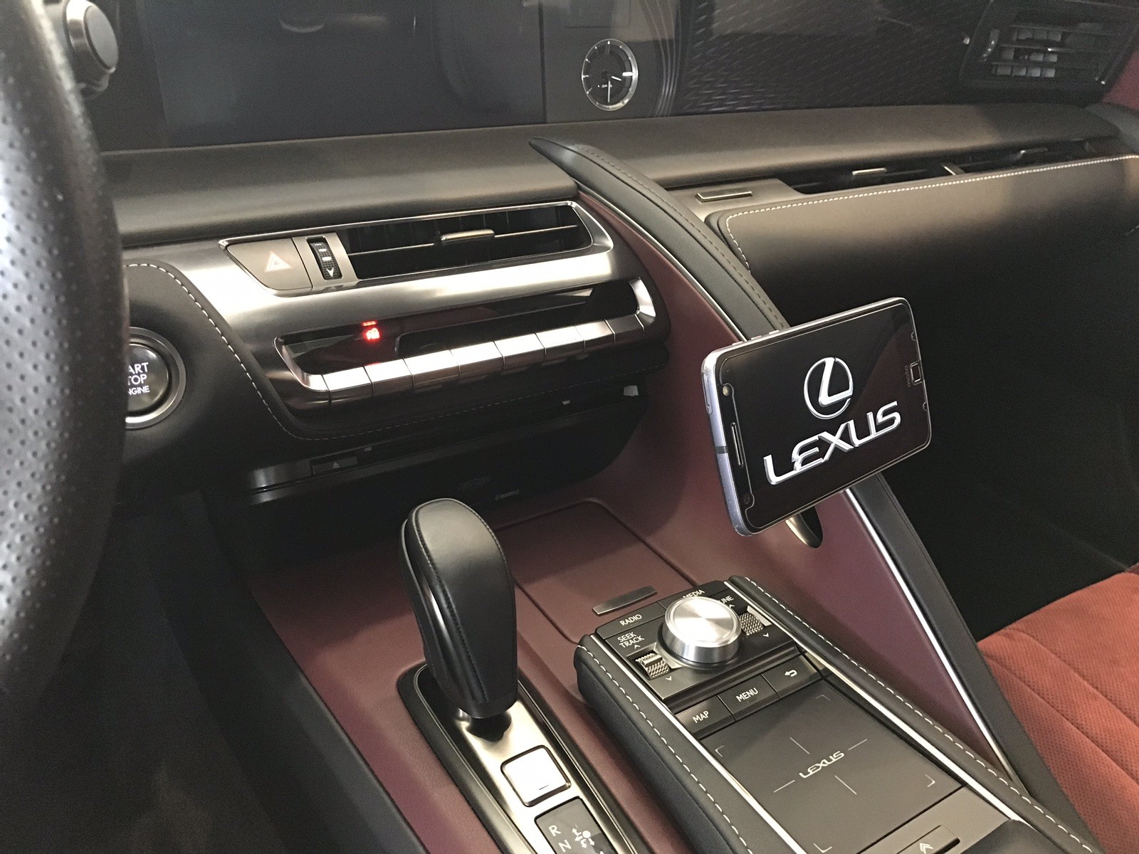 Lexus LC500 cell phone mount (holder / bracket) - Satisfaction Guaranteed!