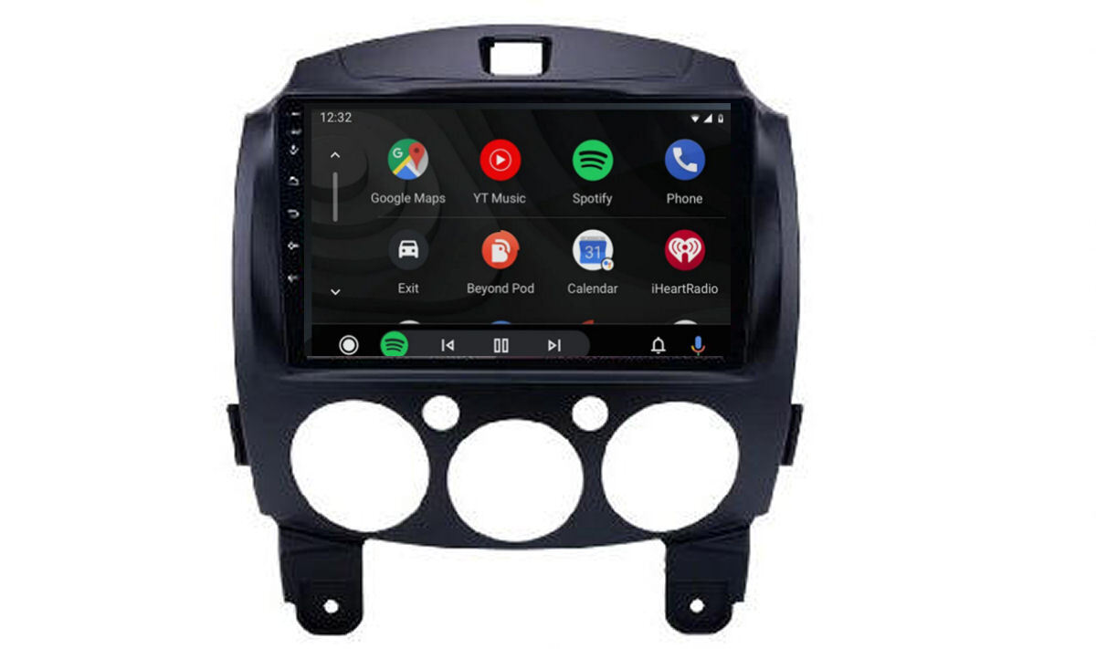 MAZDA 2 2007-2014 Stereo GPS Wireless Apple Carplay Android Auto Camera