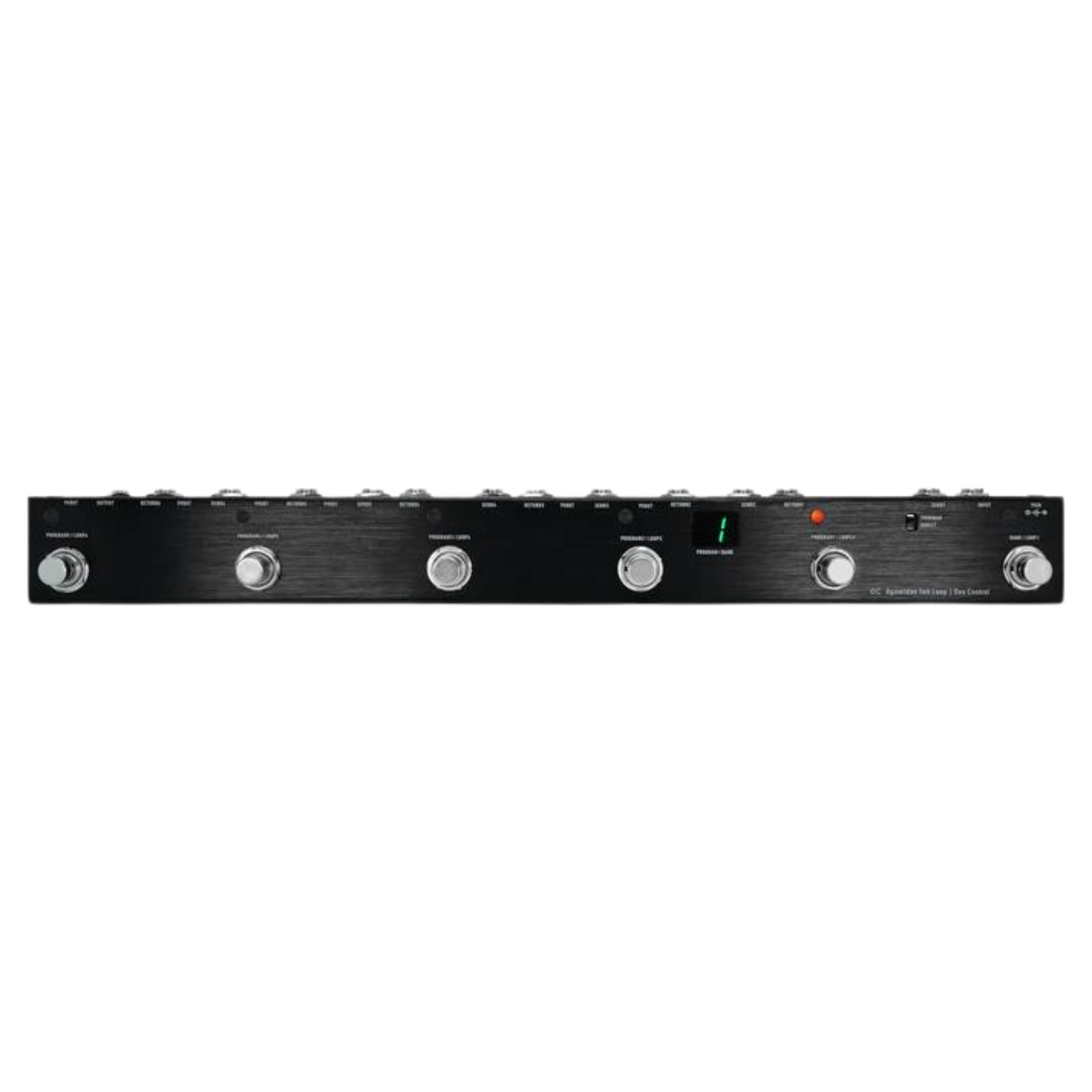 One Control Agamidae Tail Loop Programmable Loop Switcher Effects Pedal