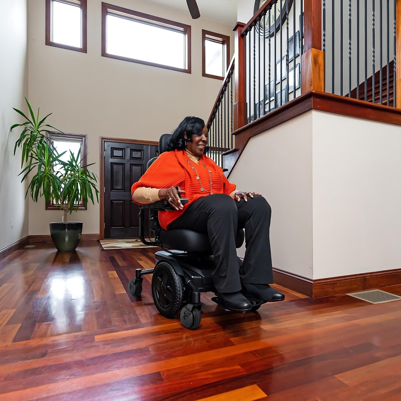 Pride Jazzy EVO 613 Li Power Chair - Electric Wheelchair Scooter for Adults,...