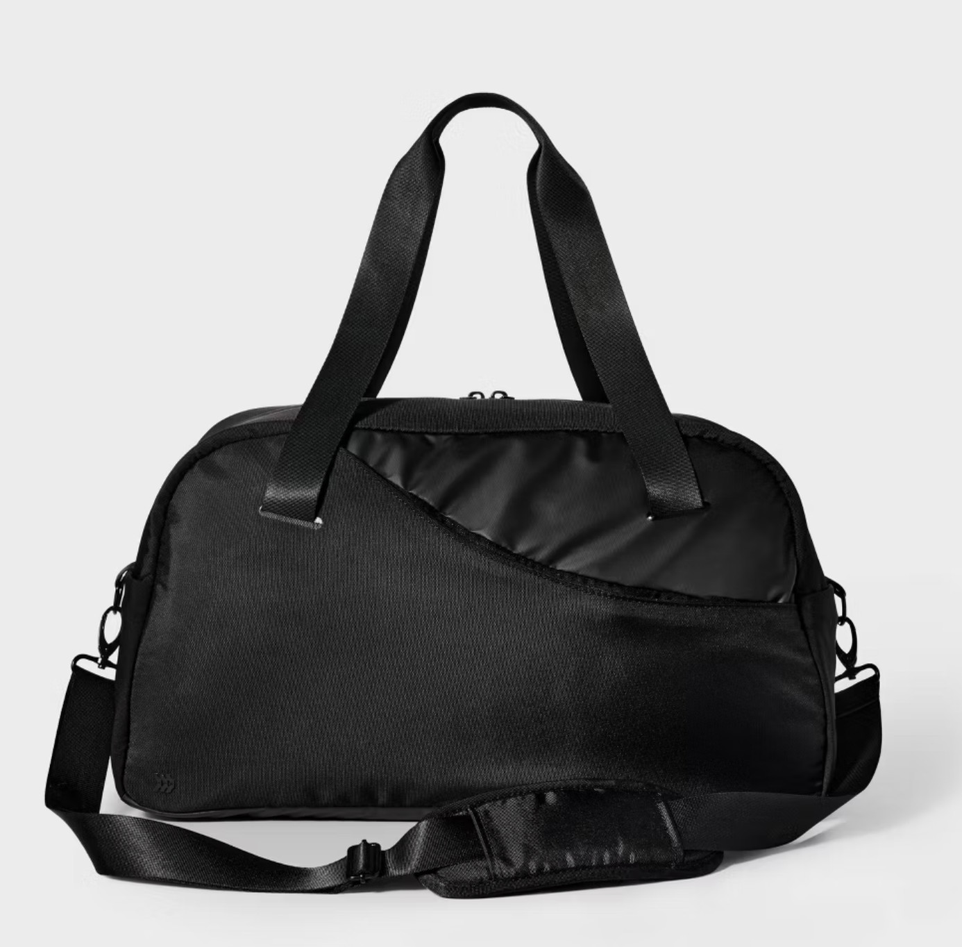 New Sporty 20" Duffel Bag All In Motion Water Resistant Gym Sack Luggage Black