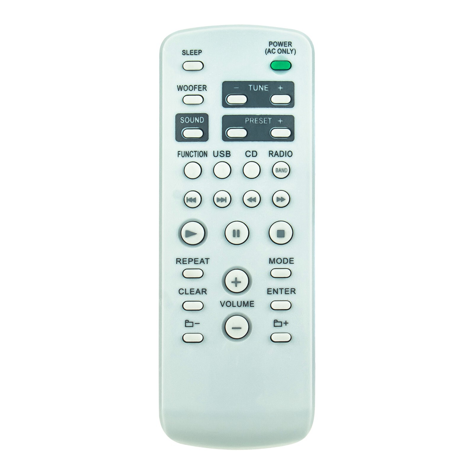 RMT-CG880A Replace Remote Control Fit for Sony Player CFD-RG880CP CFD-G700CP
