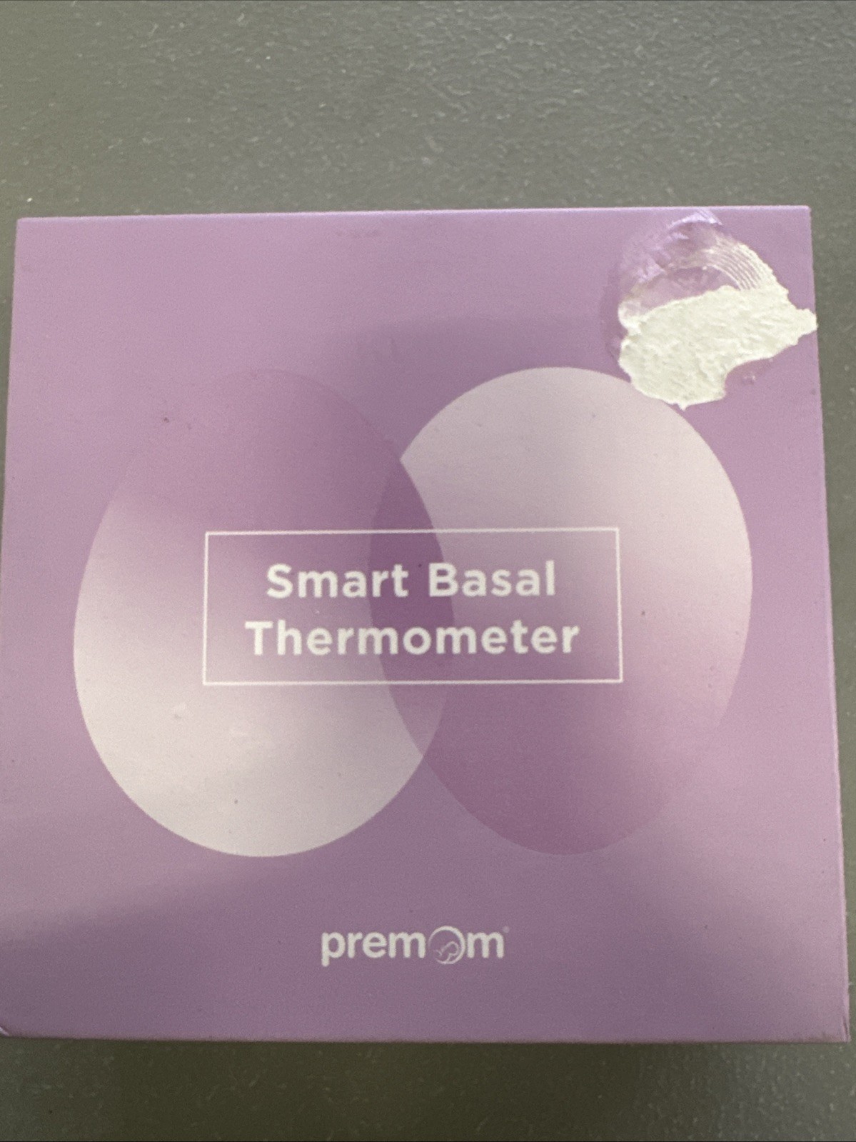 Easy@Home Smart Basal Thermometer, Period Tracker with Premom, EBT-380-Purple