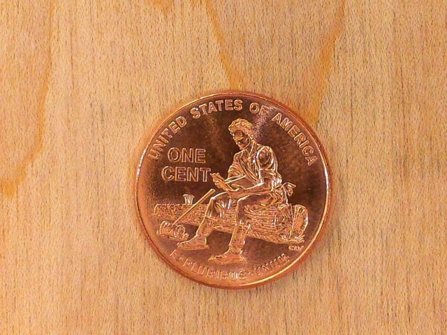 2009 P Lincoln Cent Formative Years Actual Coin # 5