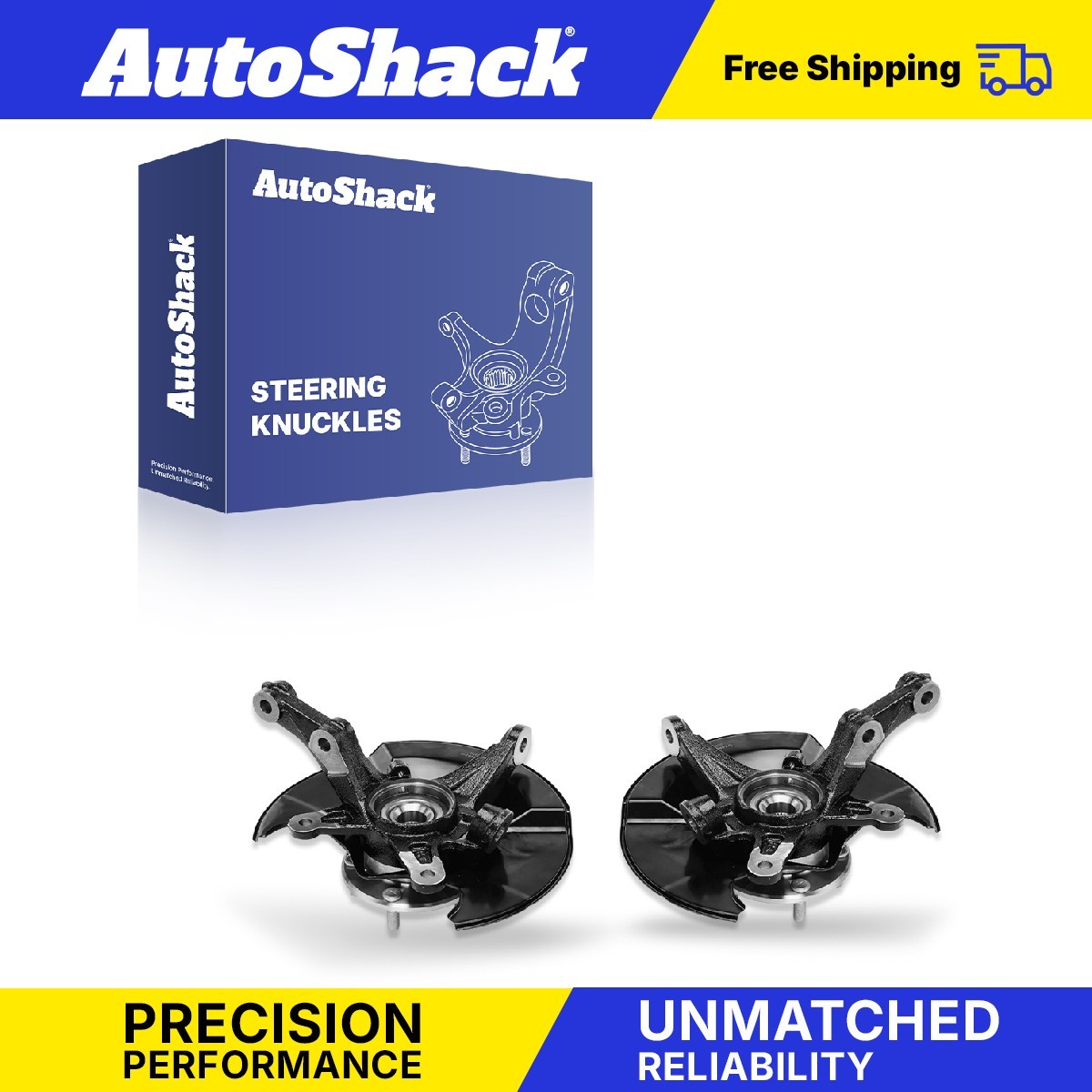Front Loaded Steering Knuckles for Honda, Civic 2006-2011, FWD L4 1.3L 1.8L 2.0L