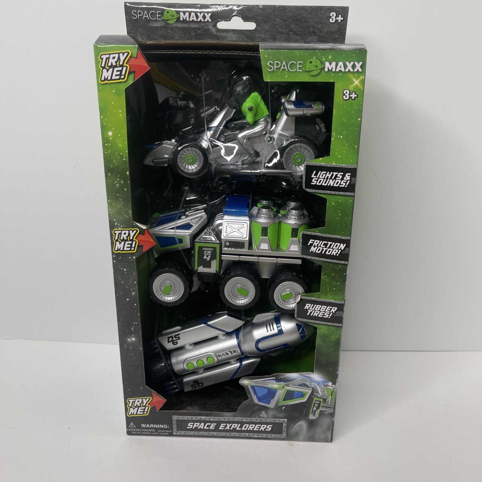 🔥Space MAXX - Space Explorers Mini Vehicles🔥New from Manufacturer Nice