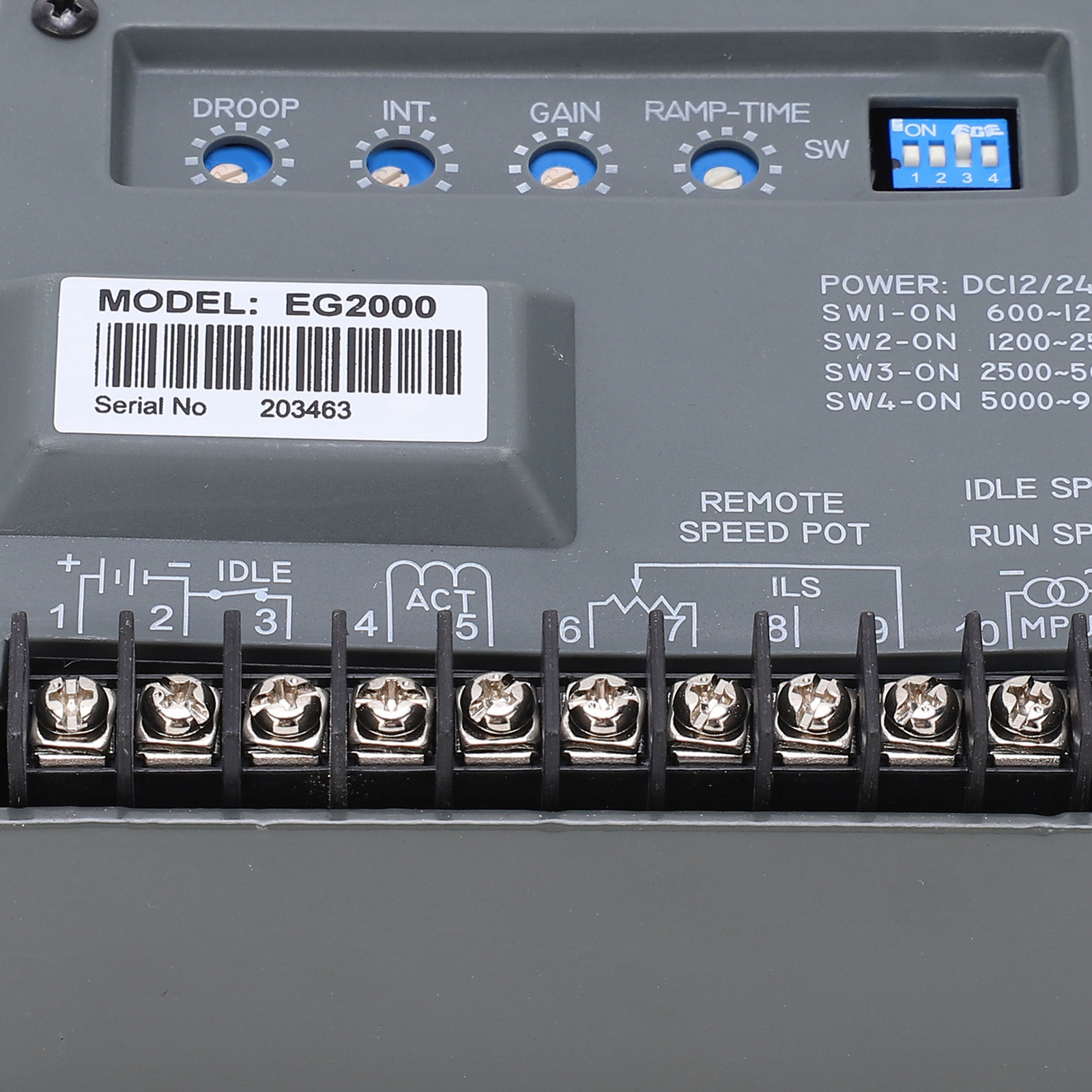Engine Speed Controller Electronic Governor Generator Control Regulator