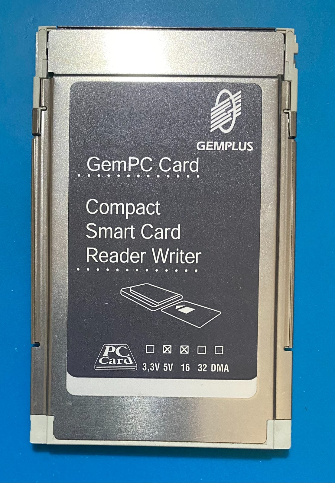 GemPC Card Smart Card Reader/Writer PCMCIA Card HWP110628E