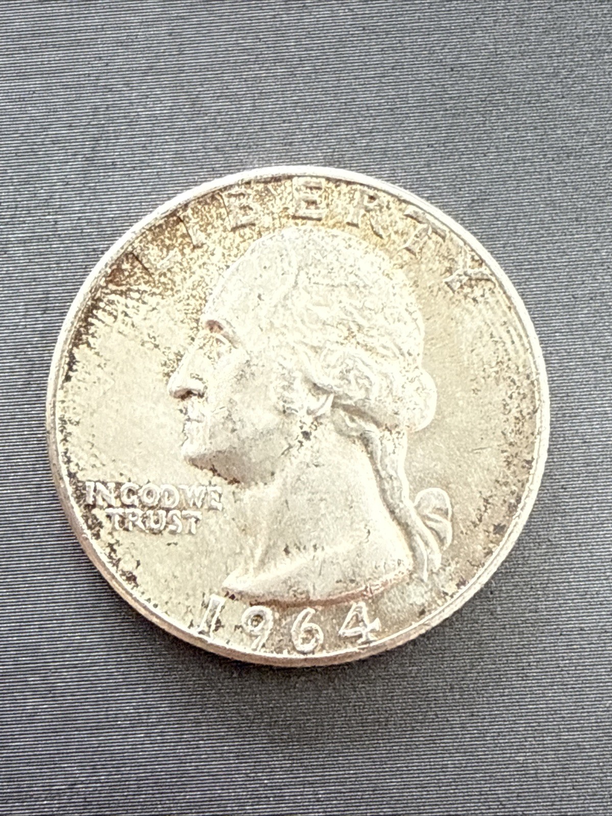 1964-P Silver Washington Quarter