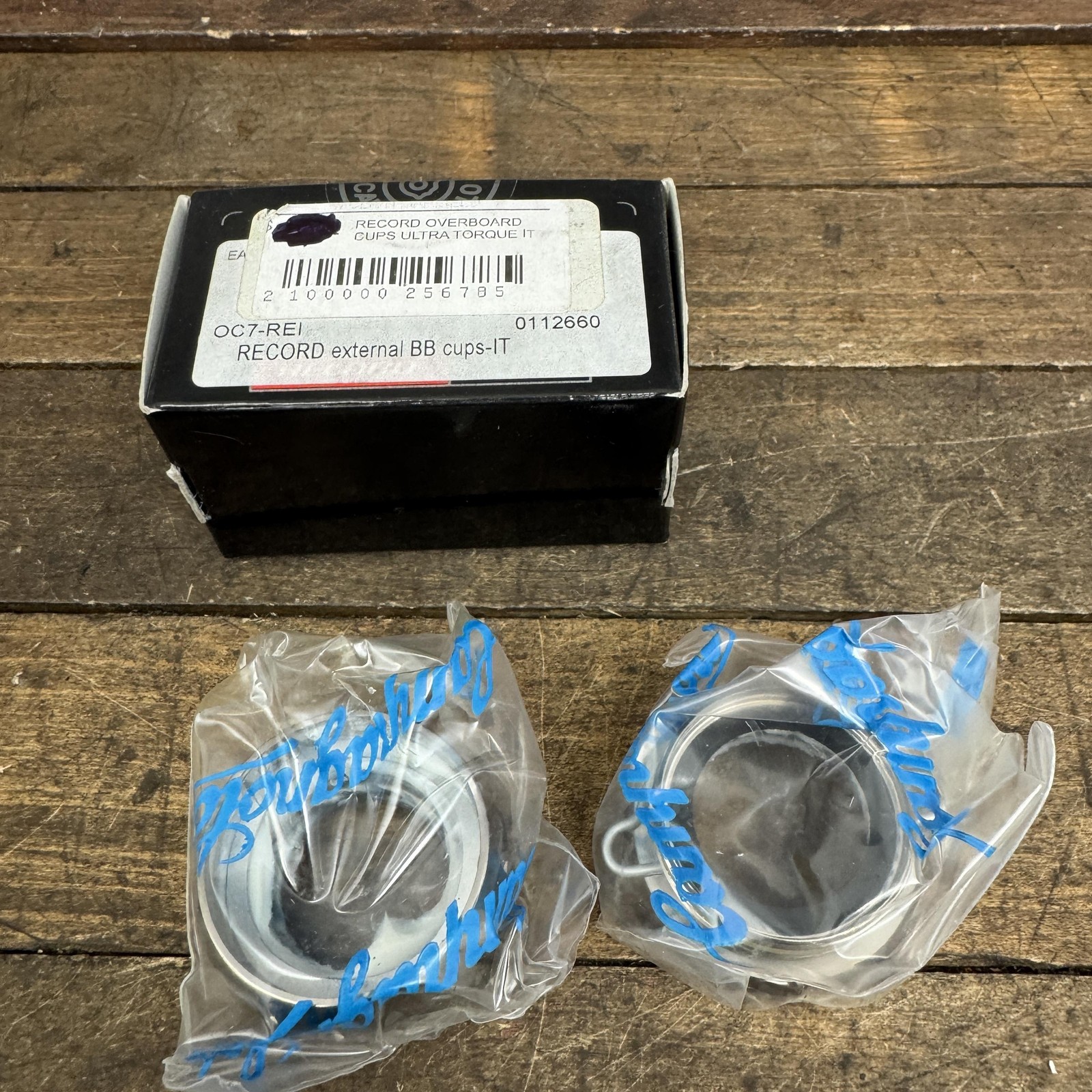 Campagnolo Record Bottom Bracket External Cups Ultra Torque Italian ITA 70mm