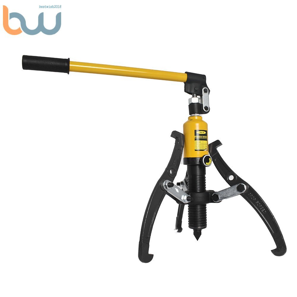 3-Jaws 5T Hydraulic Bearing Gear Puller Wheel Hub Puller Separator Garage Tool