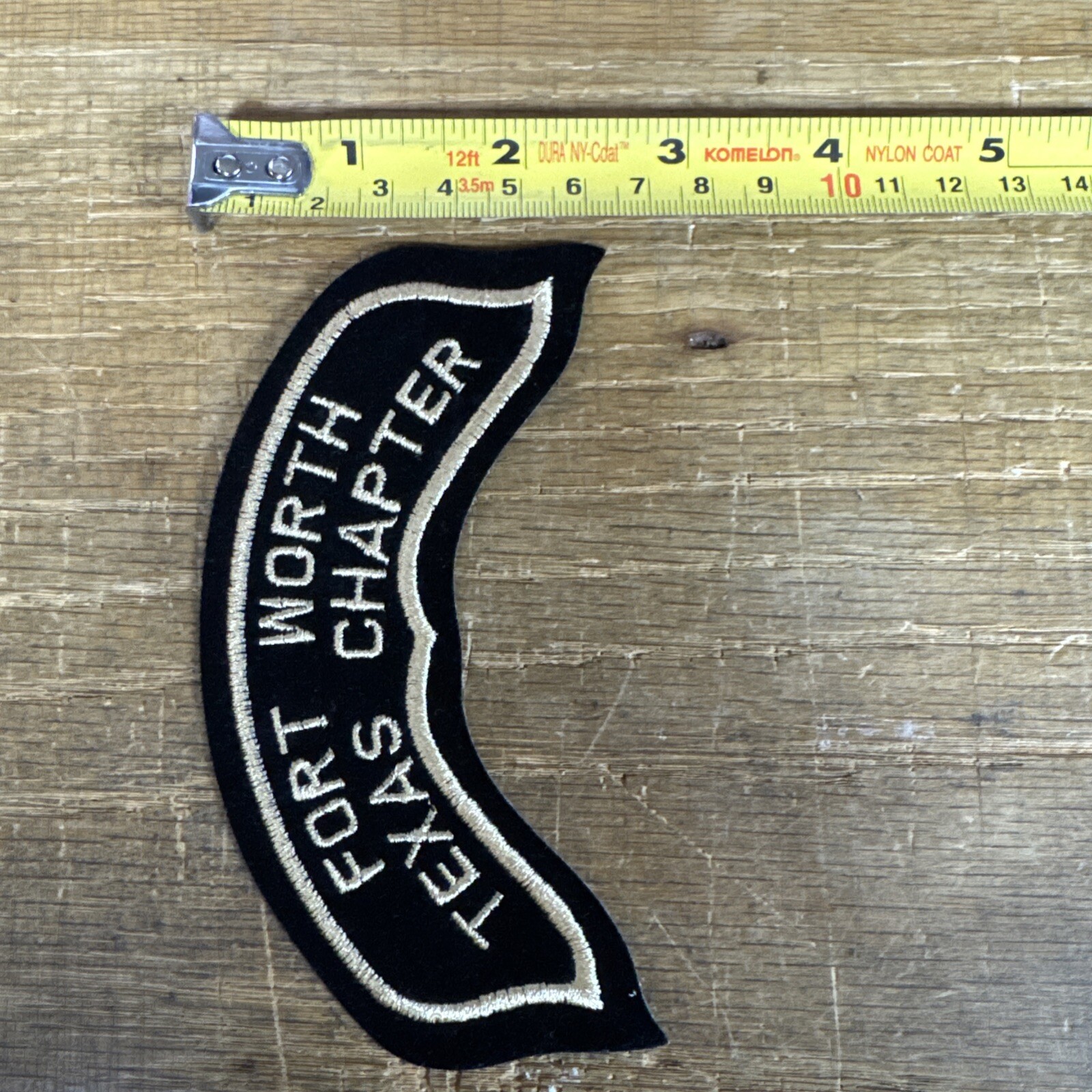 Harley Davidson HOG Fort Worth Texas Chapter Vest 5”x 2" Patch