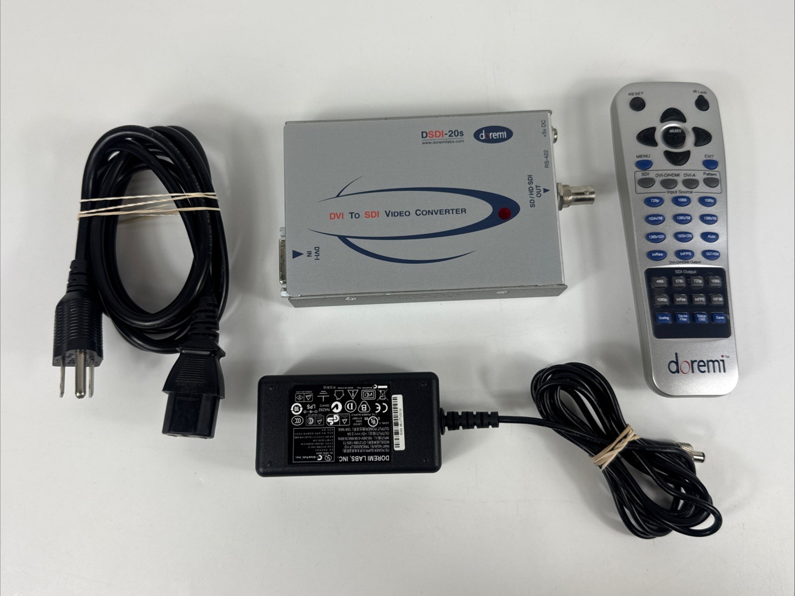 Doremi DSDI-20s (DVI-I IN) (SD/HD-SDI OUT) RS-422 W/ Remote Doremilabs