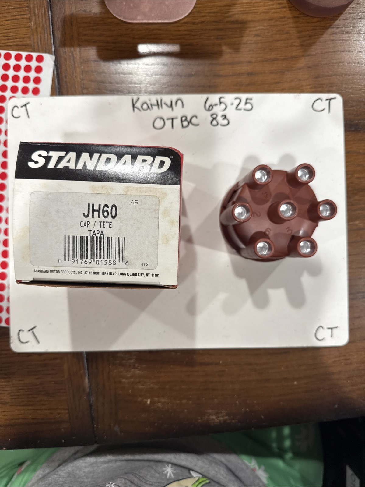Distributor Cap Standard JH-60