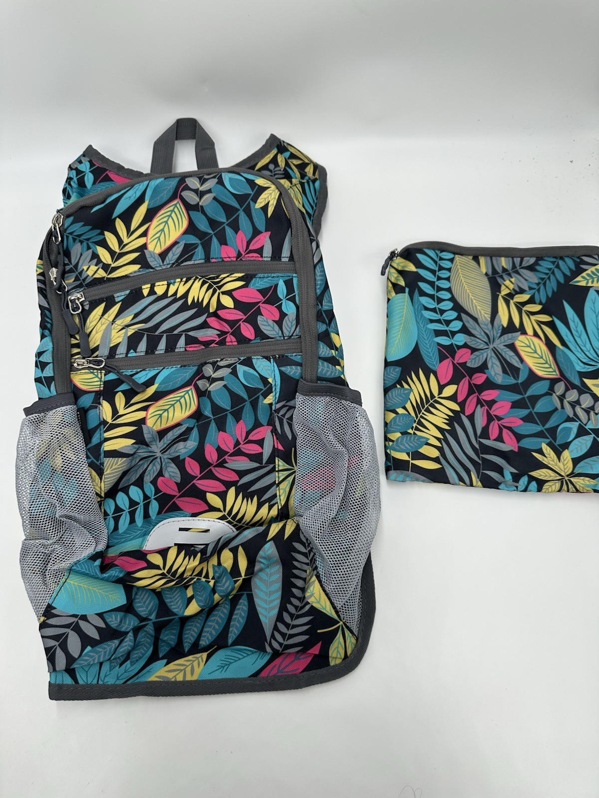 Packable Travel Backpack With Wetbag