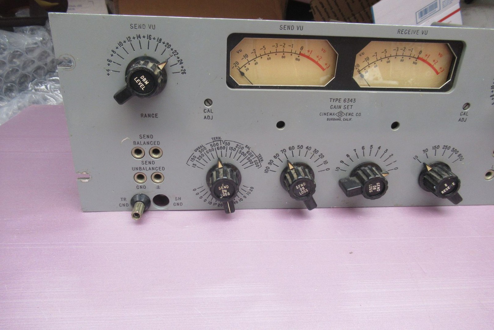 Cinema Engineering GAINSET Type 6343 good working condition