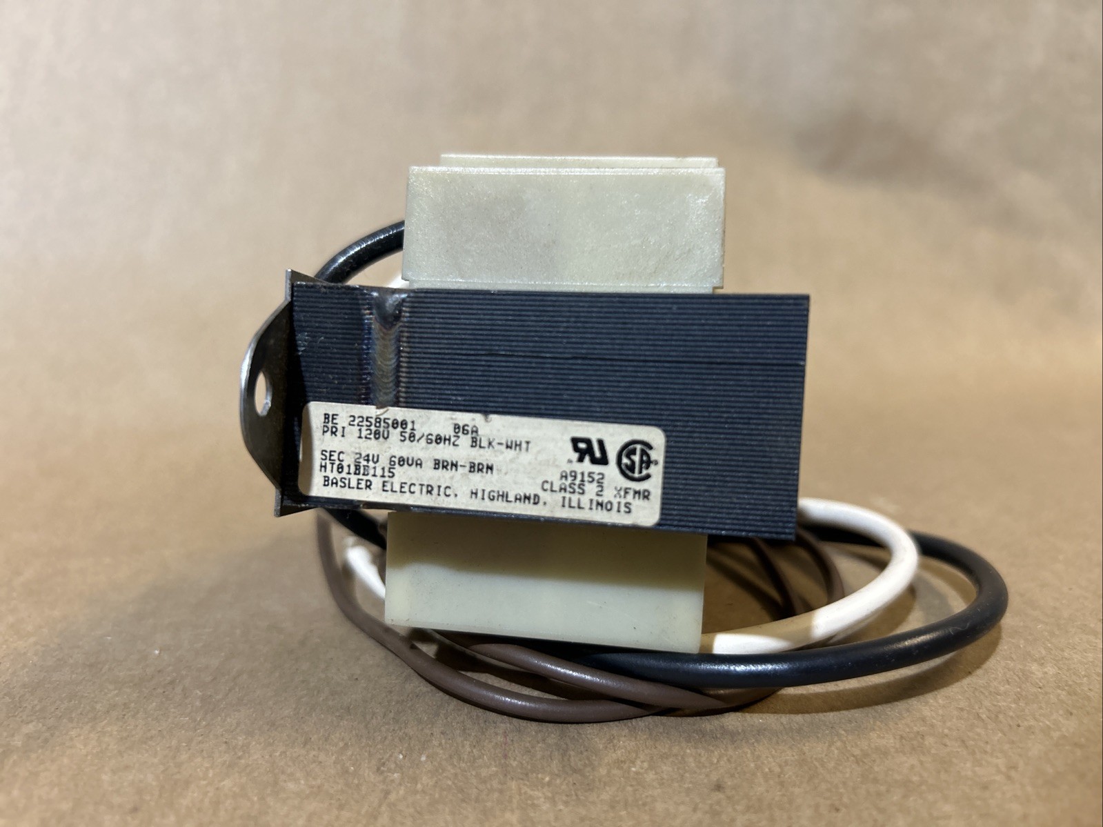 Basler Electric A9152 Furance Transformer