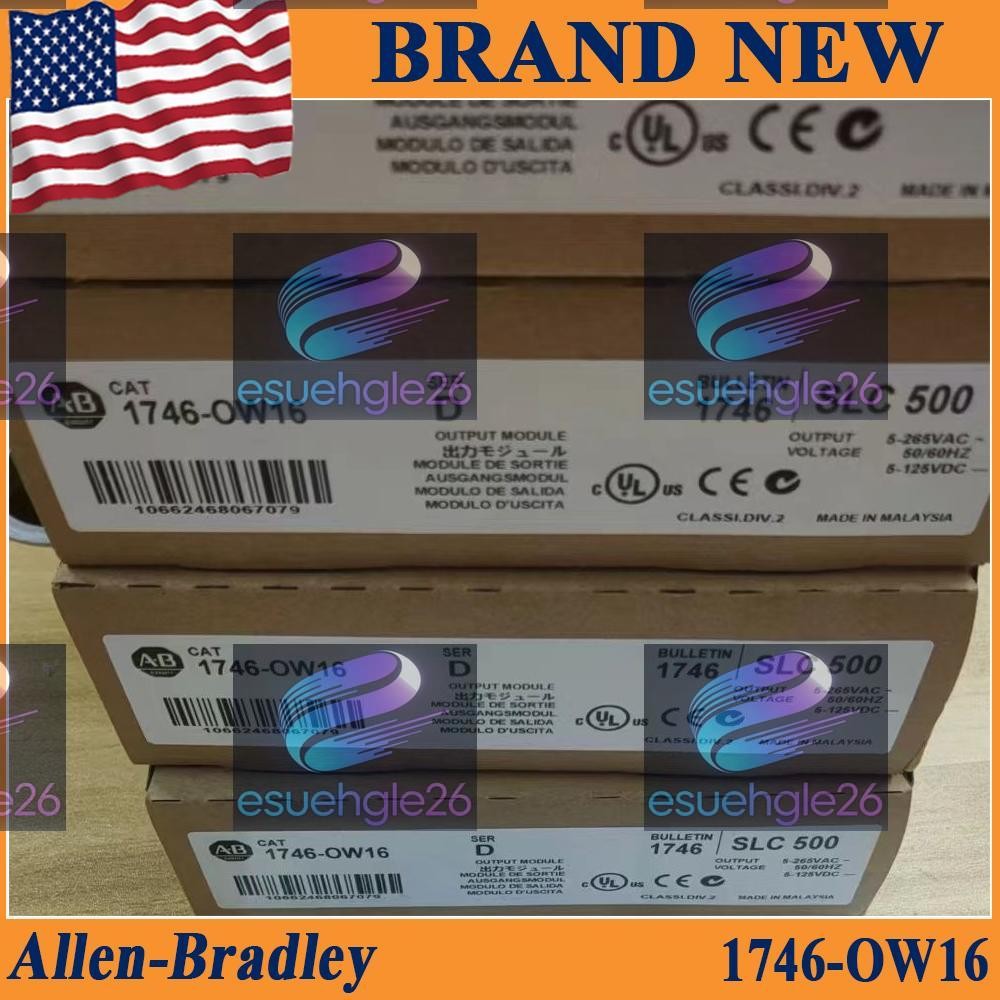 New NEW PLC 1746-OW16/D SLC 500 PLC Output Module AB US Stock Ship Same Day