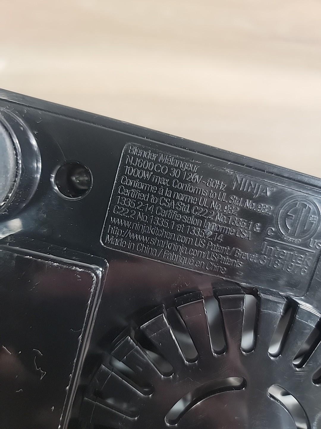 Ninja N600 Blender Motor ONLY