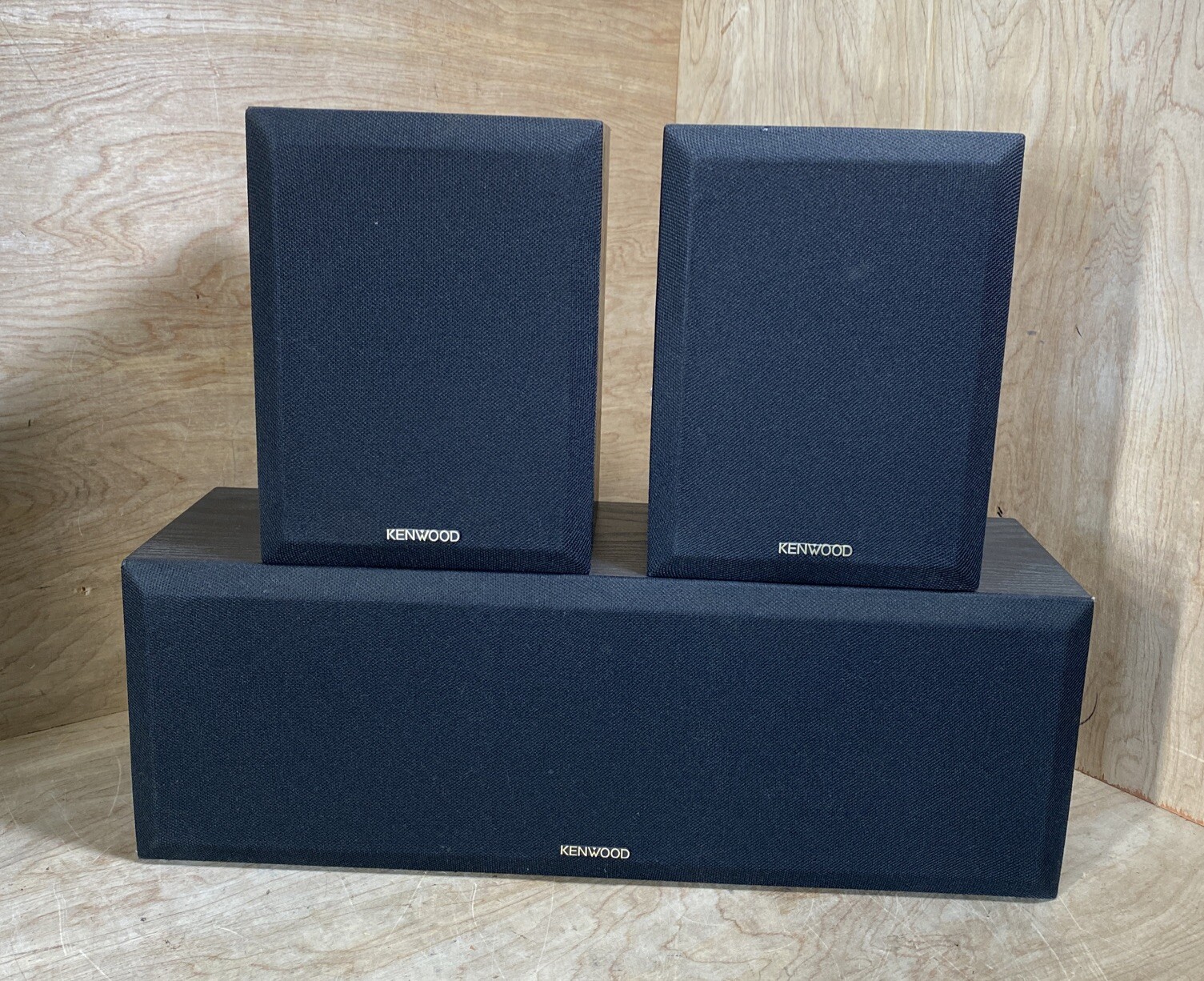 Kenwood CRS-157 Speaker System CRS-157 2-Rear and a Center Speaker