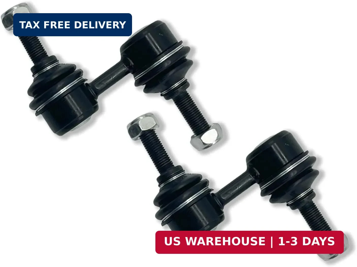 K90667 2Pcs Front Stabilizer Sway Bar Link Compatible With Honda 1999-2000 Civic