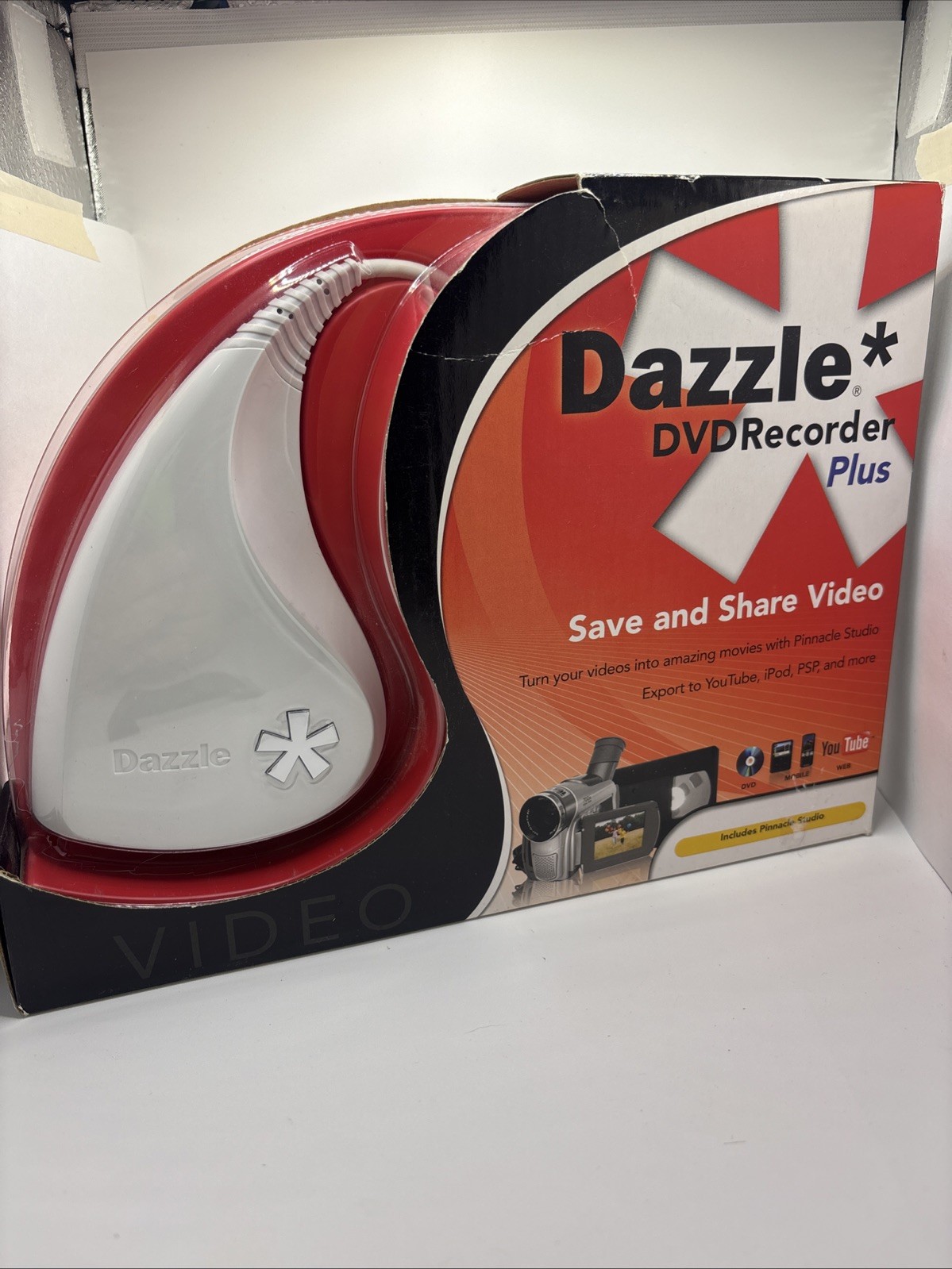 Dazzle DVD Recorder Plus Video Movies Pinnacle Studio 12