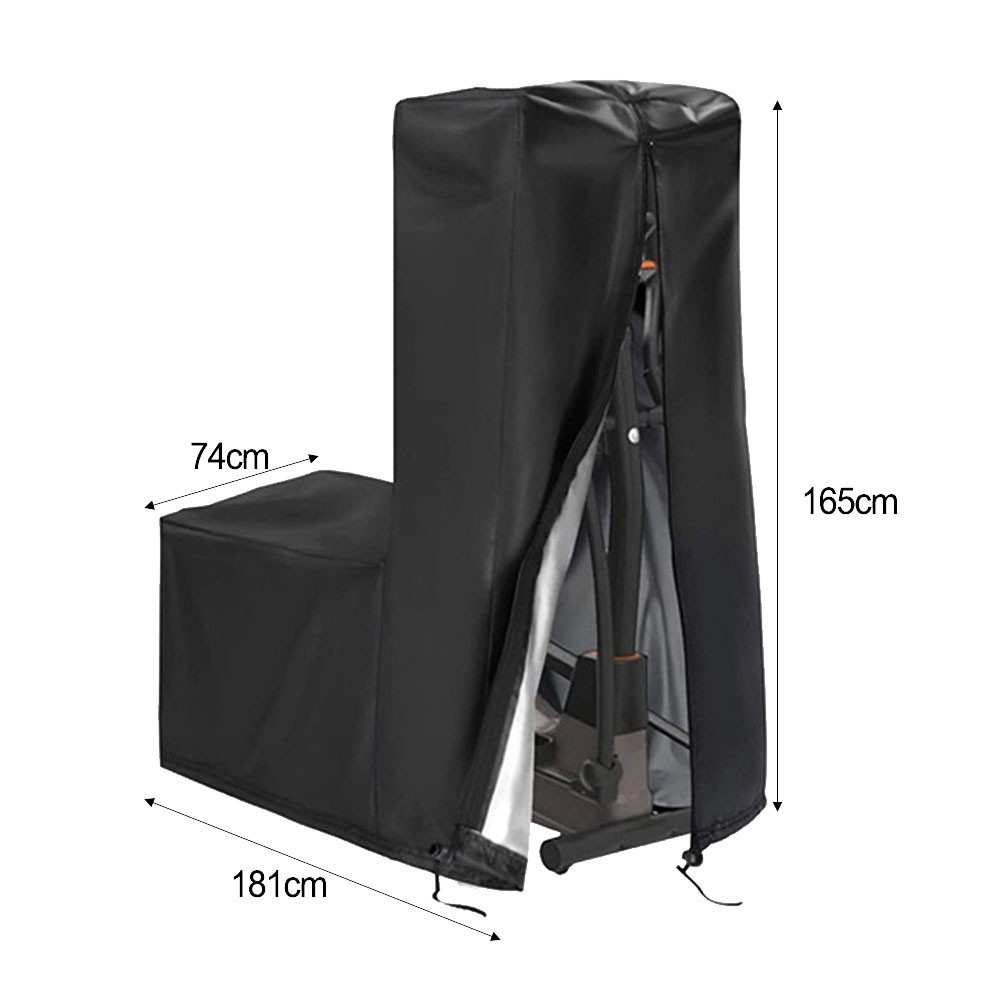 Elliptical Exercise Machine Cover Tough 420D Oxford Fabric with Zipper Closure
