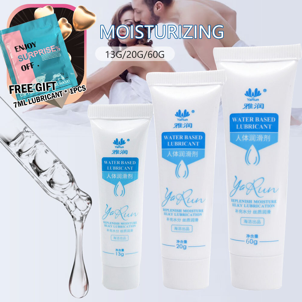 3pcs Set Personal Premium Lubricant Water-Based Lube Long Lasting Uni-Sex Lube