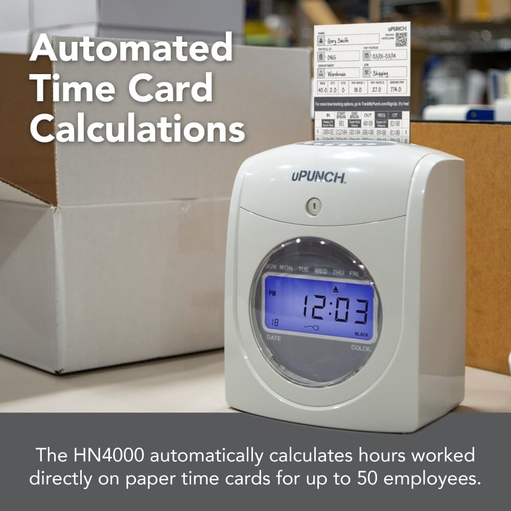 Advanced Time Clock Bundle for Small Business: Accurate Punch Tracking Solution