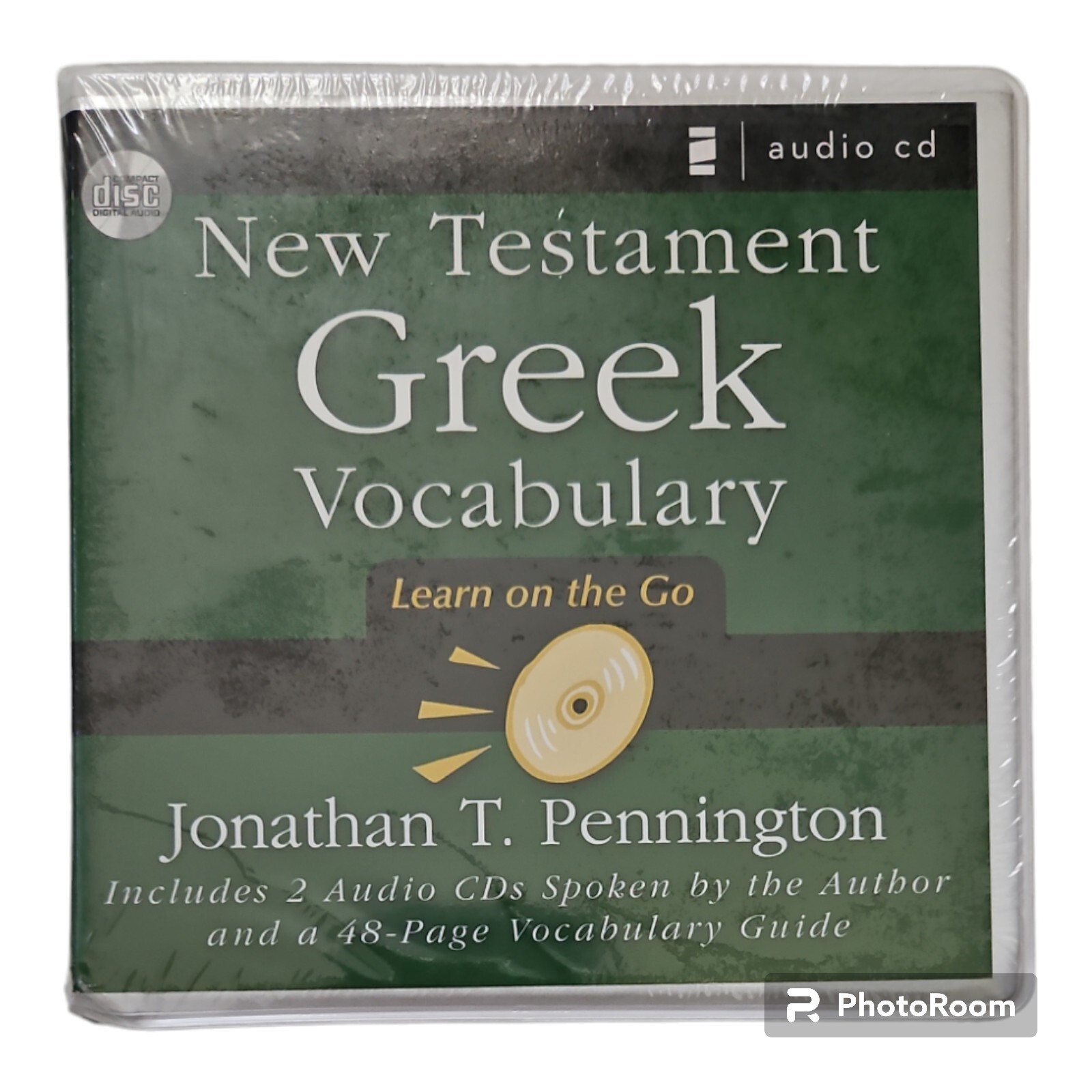 New Testament Greek Vocabulary Jonathan T Pennington2001 Audio CD 9780310243823